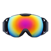 Žieminiai dvigubi lęšiai nuo rasojimo slidinėjimo akiniai nuo vėjo UV400 čiuožimo sniego motociklo akiniai kaukė Sferiniai HD snieglenčių slidinėjimo akiniai