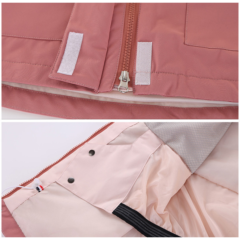 Moteriškos slidinėjimo striukės su gobtuvu, šiltos snieglentės, moteriškos sniego paltai, neperšlampami moteriški viršutiniai drabužiai.