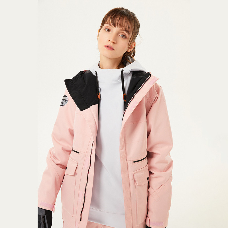 Sportas lauke Moteriška sniego striukė žiemai, šilta vyrų slidinėjimo paltas su gobtuvu, atsparus vėjui, moteriškas sportinis kostiumas kalnų vyras dviratininkas viršutiniai drabužiai