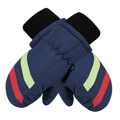 Žieminės neperšlampamos pirštinės be pirštų jodinėjimas tėvas-vaikas 2-5 metų vaikiškas krepšys pirštas šiltos slidinėjimo pirštinės lauke