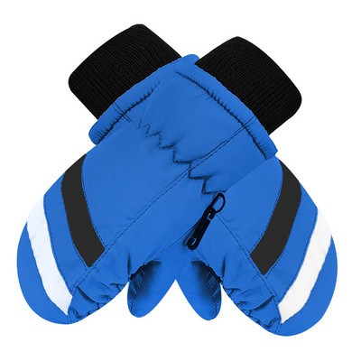 Žieminės neperšlampamos pirštinės be pirštų jodinėjimas tėvas-vaikas 2-5 metų vaikiškas krepšys pirštas šiltos slidinėjimo pirštinės lauke