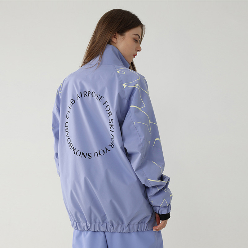 Nauji žiemos slidinėjimo viršūnės moteriškos lauko sportinės snieglenčių striukė Vyriškas slidinėjimo kostiumas, atsparus vėjui, vandeniui atsparus šiltas sniego paltas su gobtuvu