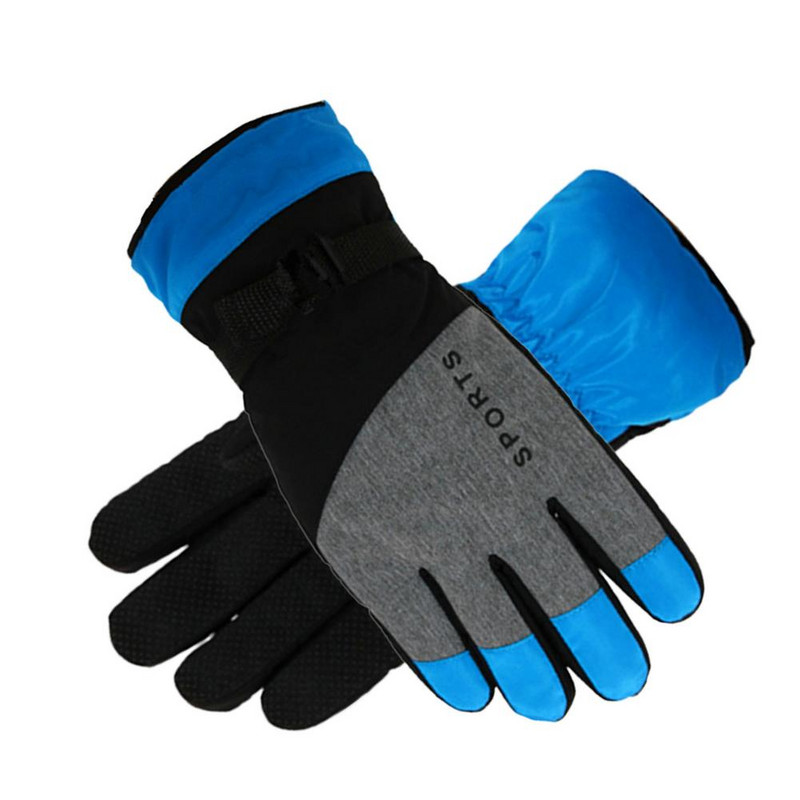 Slidinėjimo pirštinės Motociklas Neperšlampamas Fleece Termo Pirštinės Snieglentė Sniego motociklas Pirštinės Vyrai Moterims Žieminės Sniego Pirštinės Vyriškos
