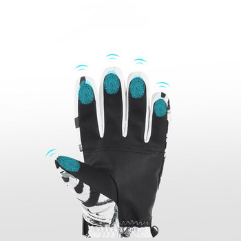 -30℃ Ски ръкавици Свръхлеки водоустойчиви зимни топли ръкавици Мъже Жени Сноуборд ръкавици Мотоциклет Каране на сняг Водоустойчиви ръкавици