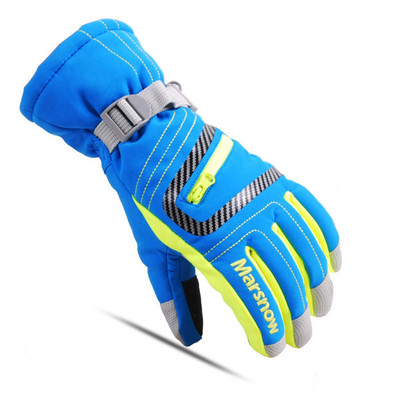 Téli meleg Snowboard síkesztyű férfi női gyerek hó kesztyű vízálló síelés légáteresztő levegő S/M/L/XL
