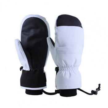 1 ζευγάρι χειμερινά γάντια αντιανεμική αγώγιμη οθόνη αφής αδιάβροχη εσωτερικά πέντε δάχτυλα χειμερινά γάντια σνόουμπορντ Αθλητικά εξωτερικού χώρου