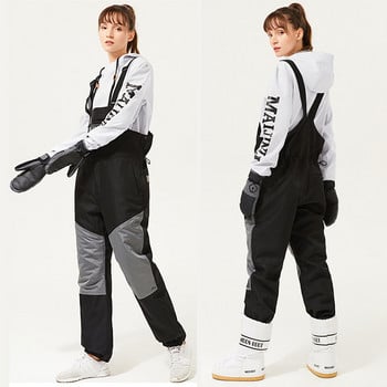 Χειμωνιάτικο ζεστό παντελόνι για σκι Ανδρικές γυναικείες φόρμες για σκι αντιανεμικές αδιάβροχες φόρμες για σκι Παντελόνι για σκι Παντελόνι για σκι παντελόνι για σκι