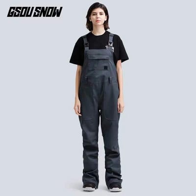 GSOU SNOW, pantaloni de schi pentru femei, pantaloni de snowboard, pantaloni de schi, rezistenti la vânt, impermeabili, respirabili, îmbrăcăminte de iarnă pentru adulți, pantaloni de schi pentru femei, nou