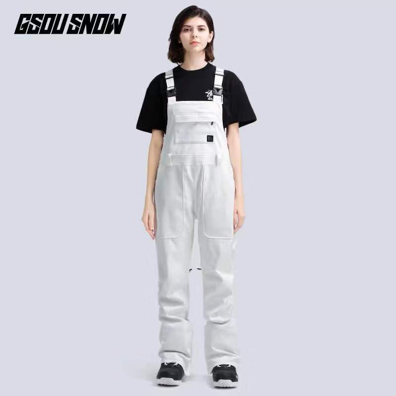 GSOU SNOW, pantaloni de schi pentru femei, pantaloni de snowboard, pantaloni de schi, rezistenti la vânt, impermeabili, respirabili, îmbrăcăminte de iarnă pentru adulți, pantaloni de schi pentru femei, nou