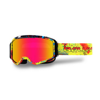 BOLLFO Motocross Goggles Ski MX Off Road Γυαλιά Μοτοσικλέτα Ποδηλασία εξωτερικού χώρου ATV Γυαλί Dirt Bike Γυαλιά Ανεμοστρόβιλος