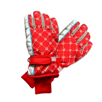 5-8 години Детски ски ръкавици Момчета Момичета Зимни водоустойчиви удебелени кадифени затоплящи ръкавици за хокей на лед Коледен подарък