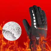 Vyrai Moteriškos slidinėjimo pirštinės Ultralengvos vandeniui atsparios žiemos šiltos pirštinės snieglenčių pirštinės