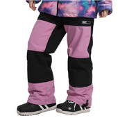 Fleece asortat la culoare -35 Pantaloni caldi pentru zăpadă pentru femei și bărbați Sporturi de iarnă în aer liber Pantaloni pentru snowboarding Îmbrăcăminte de schi impermeabilă