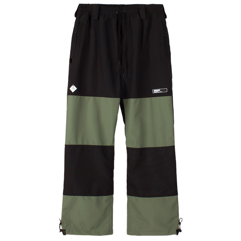 Fleece asortat la culoare -35 Pantaloni caldi pentru zăpadă pentru femei și bărbați Sporturi de iarnă în aer liber Pantaloni pentru snowboarding Îmbrăcăminte de schi impermeabilă