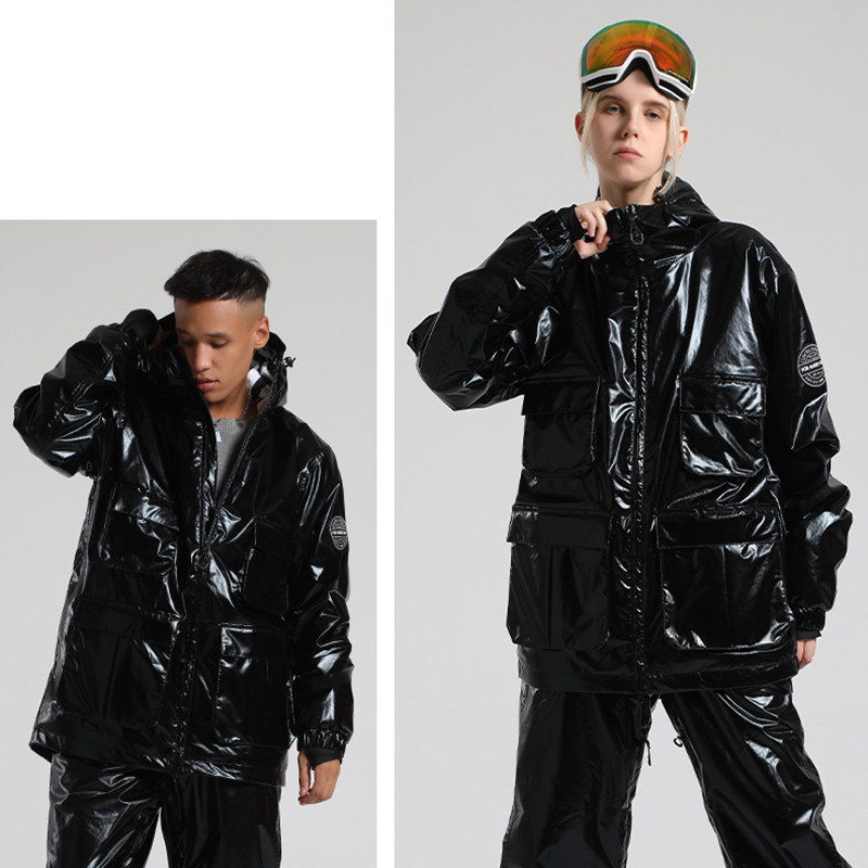 Žiemos nauja viršutinė slidinėjimo striukė Vyriška lauko sportinė snieglenčių striukė Sniego kostiumas su gobtuvu, atsparus vėjui ir vandeniui atsparus slidinėjimo kostiumas šilti drabužiai