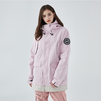 Νέα μπουφάν σκι Γυναικείες μπλούζες για εξωτερικούς χώρους Σνόουμπορντ Μπουφάν Ανδρικό αντιανεμικό αδιάβροχο κοστούμι σκι Χειμερινό παλτό Ζεστό αναπνέον