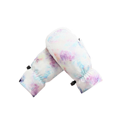 Moterų žiemos šiltas pirštų apvyniojimas, šaltas, atsparus vandeniui, lauko dviračių slidinėjimo šiltos pirštinės #t2g