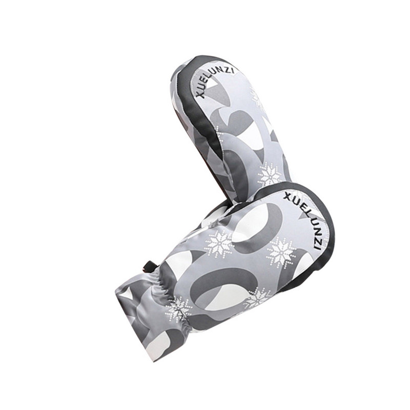 Moterų žiemos šiltas pirštų apvyniojimas, šaltas, atsparus vandeniui, lauko dviračių slidinėjimo šiltos pirštinės #t2g