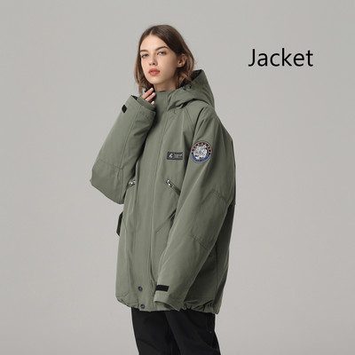 Nauji Viršutiniai Drabužiai Slidinėjimo paltas 2022 m. Moteriškos Lauko Snieglentės Striukės Vyriškos Slidinėjimo Striukės Neperpučiamos Vėjui Neperšlampamos Slidinėjimo Kostiumas Plius medvilninis Žieminis