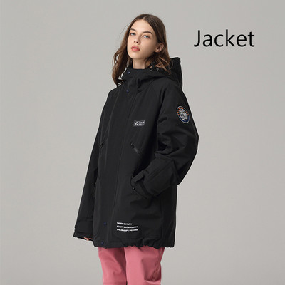 Nauji Viršutiniai Drabužiai Slidinėjimo paltas 2022 m. Moteriškos Lauko Snieglentės Striukės Vyriškos Slidinėjimo Striukės Neperpučiamos Vėjui Neperšlampamos Slidinėjimo Kostiumas Plius medvilninis Žieminis