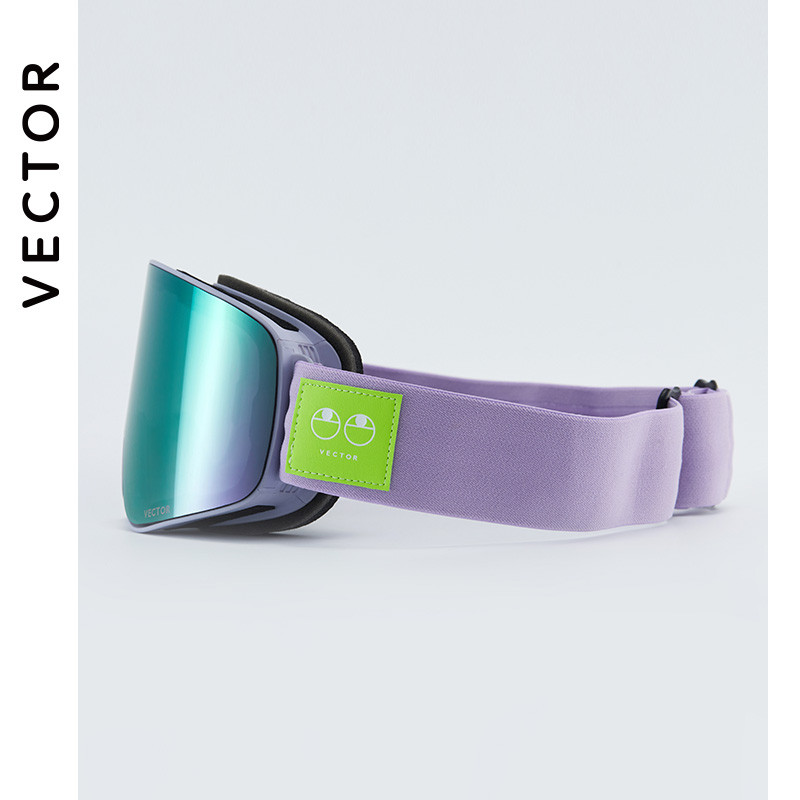 VECTOR Slidinėjimo akiniai Snieglenčių kaukė Vyrai Moteriški Slidinėjimo Akiniai UV400 Apsauginiai akiniai nuo sniego Dvigubi akiniai nuo rasojimo ir ultravioletinių spindulių