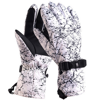 Мъжки камуфлажни ски ръкавици Ръкавици за сноуборд Каране на моторни шейни Зимни ръкавици Ветроустойчиви Водоустойчиви топли ръкавици за сняг