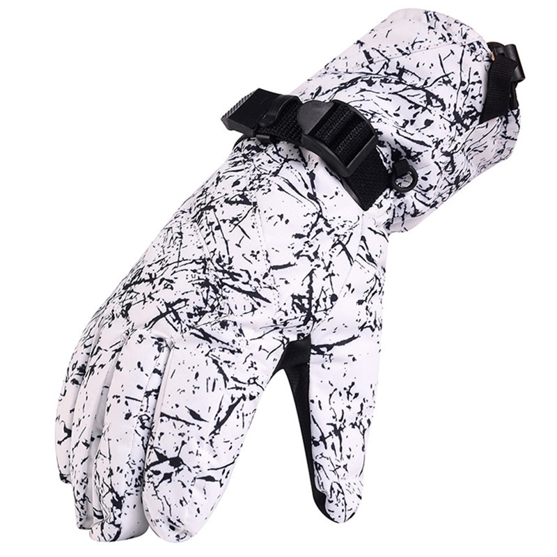 Vyriškos kamufliažinės slidinėjimo pirštinės, snieglenčių pirštinės