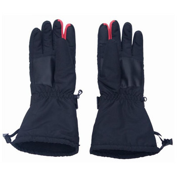 Отопляеми ръкавици за мъже Отопляеми ръкавици с батерии Сензорен екран Върховете на пръстите Водоустойчиви ръкавици за моторни шейни За мъже Жени Риболов