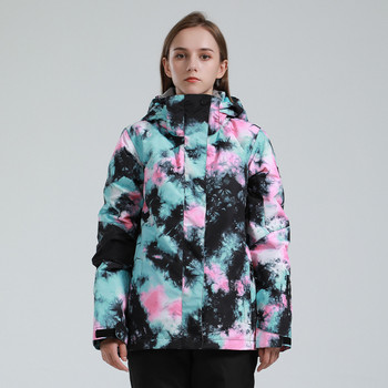 2022 Цветни модни якета за сняг Дамско водоустойчиво ветроустойчиво ски яке Дишащо термично палто или панталон за ски сноуборд