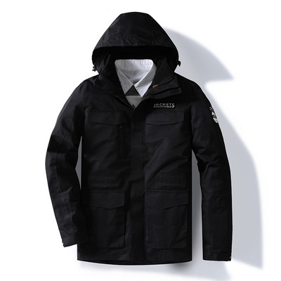 Žiemos poros su to paties stiliaus striukėmis, slidinėjimo kostiumai, lauko žvejybos kostiumai, trys viename nuimamos plius Velvet slidinėjimo striukės