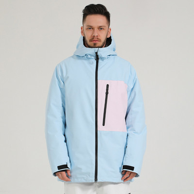 Naujos spalvos žieminė slidinėjimo striukė Oversize vyriška moteriška šilta vėjui nepralaidi vandeniui atspari snieglenčių striukė kvėpuojanti sniego paltai, Unisex