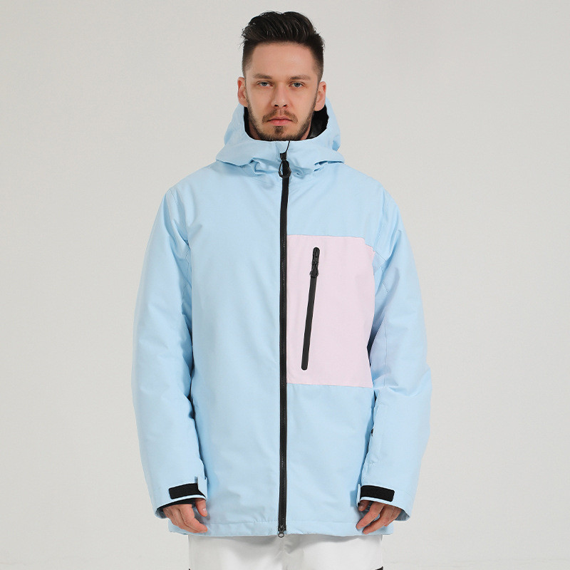 Naujos spalvos žieminė slidinėjimo striukė Oversize vyriška moteriška šilta vėjui nepralaidi vandeniui atspari snieglenčių striukė kvėpuojanti sniego paltai, Unisex