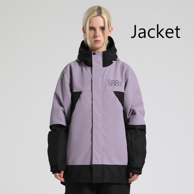 Populiariausia 2023 m. slidinėjimo striukė Nauja vyriška moteriška snieglenčių striukė Šilta, atspari vėjui, vandeniui atspari žygio striukė su gobtuvu slidinėjimo kostiumas žieminiai drabužiai