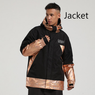 Populiariausia 2023 m. slidinėjimo striukė Nauja vyriška moteriška snieglenčių striukė Šilta, atspari vėjui, vandeniui atspari žygio striukė su gobtuvu slidinėjimo kostiumas žieminiai drabužiai