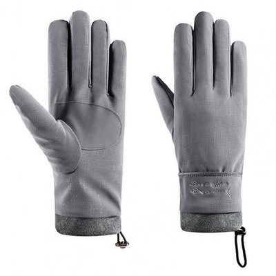 Slidinėjimo pirštinės Super Minkštas kvėpuojantis jutiklinis ekranas Žiemos šilto bėgimo sportinės pirštinės, skirtos lauko terminėms pirštinėms Dviračių pirštinės