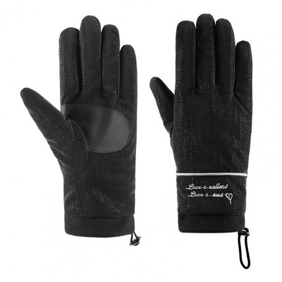 Slidinėjimo pirštinės Super Minkštas kvėpuojantis jutiklinis ekranas Žiemos šilto bėgimo sportinės pirštinės, skirtos lauko terminėms pirštinėms Dviračių pirštinės