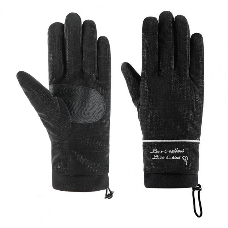 Slidinėjimo pirštinės Super Minkštas kvėpuojantis jutiklinis ekranas Žiemos šilto bėgimo sportinės pirštinės, skirtos lauko terminėms pirštinėms Dviračių pirštinės