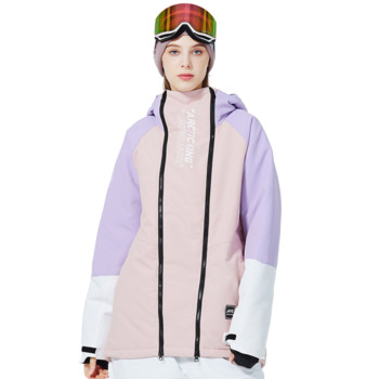 Нови луксозни ски якета Дамски мъжки зимни външни модни термоводоустойчиви якета за сноуборд 2 Носете снежни костюми Ски палто