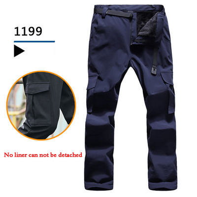 Slidinėjimo snieglenčių kelnės moterims ir vyrams šiltos vilnos Softshell kelnės žvejybai laipiojimo kelnės vėjui atsparios vandeniui atsparios sniego slidinėjimo kelnės