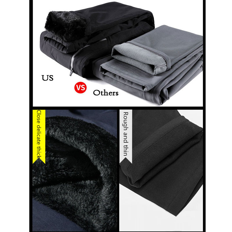 Slidinėjimo snieglenčių kelnės moterims ir vyrams šiltos vilnos Softshell kelnės žvejybai laipiojimo kelnės vėjui atsparios vandeniui atsparios sniego slidinėjimo kelnės