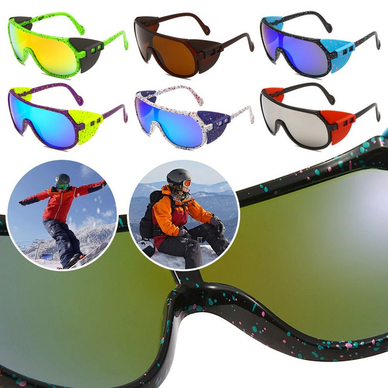 Slidinėjimo akiniai lauko dviračių motociklų akiniai nuo rūko Akių apsaugos akiniai jojimo akiniai nuo vėjo akiniai šalmo akiniai