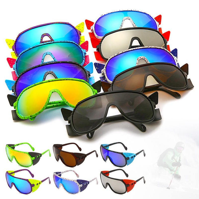 Slidinėjimo akiniai lauko dviračių motociklų akiniai nuo rūko Akių apsaugos akiniai jojimo akiniai nuo vėjo akiniai šalmo akiniai