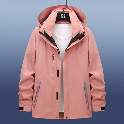 2022 m. „Trys viename“ žieminė vėjo striukė „Ourdoor“ vandeniui atspari sportinė striukė Žygiai Laipiojimas Žygiai Riedlentė Slidinėjimo striukės Moterys Vyrai