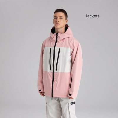 2022 m. naujos slidinėjimo striukės Vyriškos lauko sporto kalnų snieglenčių striukės Viršūnės, atsparios vėjui, vandeniui, šilti slidinėjimo kostiumai, žieminiai drabužiai.