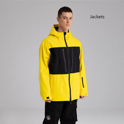 2022 m. naujos slidinėjimo striukės Vyriškos lauko sporto kalnų snieglenčių striukės Viršūnės, atsparios vėjui, vandeniui, šilti slidinėjimo kostiumai, žieminiai drabužiai.