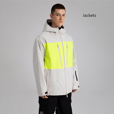 2022 m. naujos slidinėjimo striukės Vyriškos lauko sporto kalnų snieglenčių striukės Viršūnės, atsparios vėjui, vandeniui, šilti slidinėjimo kostiumai, žieminiai drabužiai.