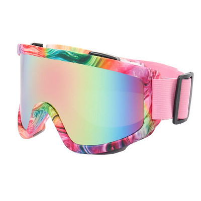 Kerékpáros UV védelem Téli Snowboard Szemvédő Szemüveg Szélálló Szemüveg Lovaglószemüveg Símaszk Síszemüveg