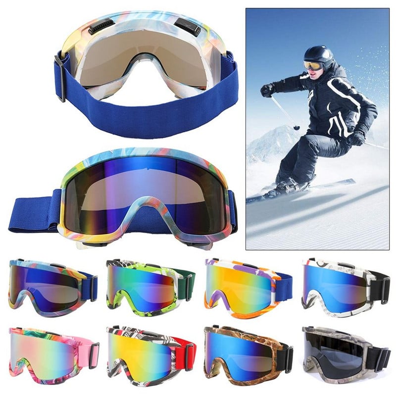 Kerékpáros UV védelem Téli Snowboard Szemvédő Szemüveg Szélálló Szemüveg Lovaglószemüveg Símaszk Síszemüveg