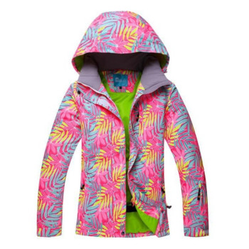 Γυναικείο αδιάβροχο αντιανεμικό χειμερινό σκι μπουφάν Snowboarding Plus μέγεθος Γυναικείο βαμβακερό παλτό για πεζοπορία στο βουνό