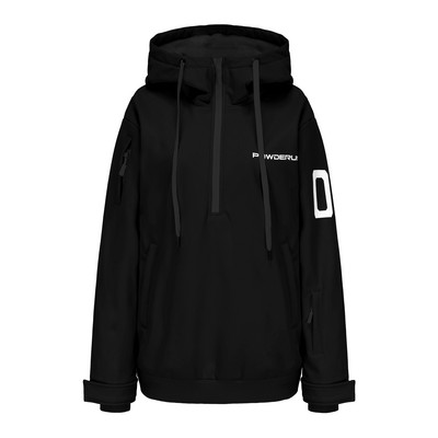 POWDERUN Slidinėjimo ir snieglenčių striukė, moteriška vyriška megztinis, atsparus vandeniui